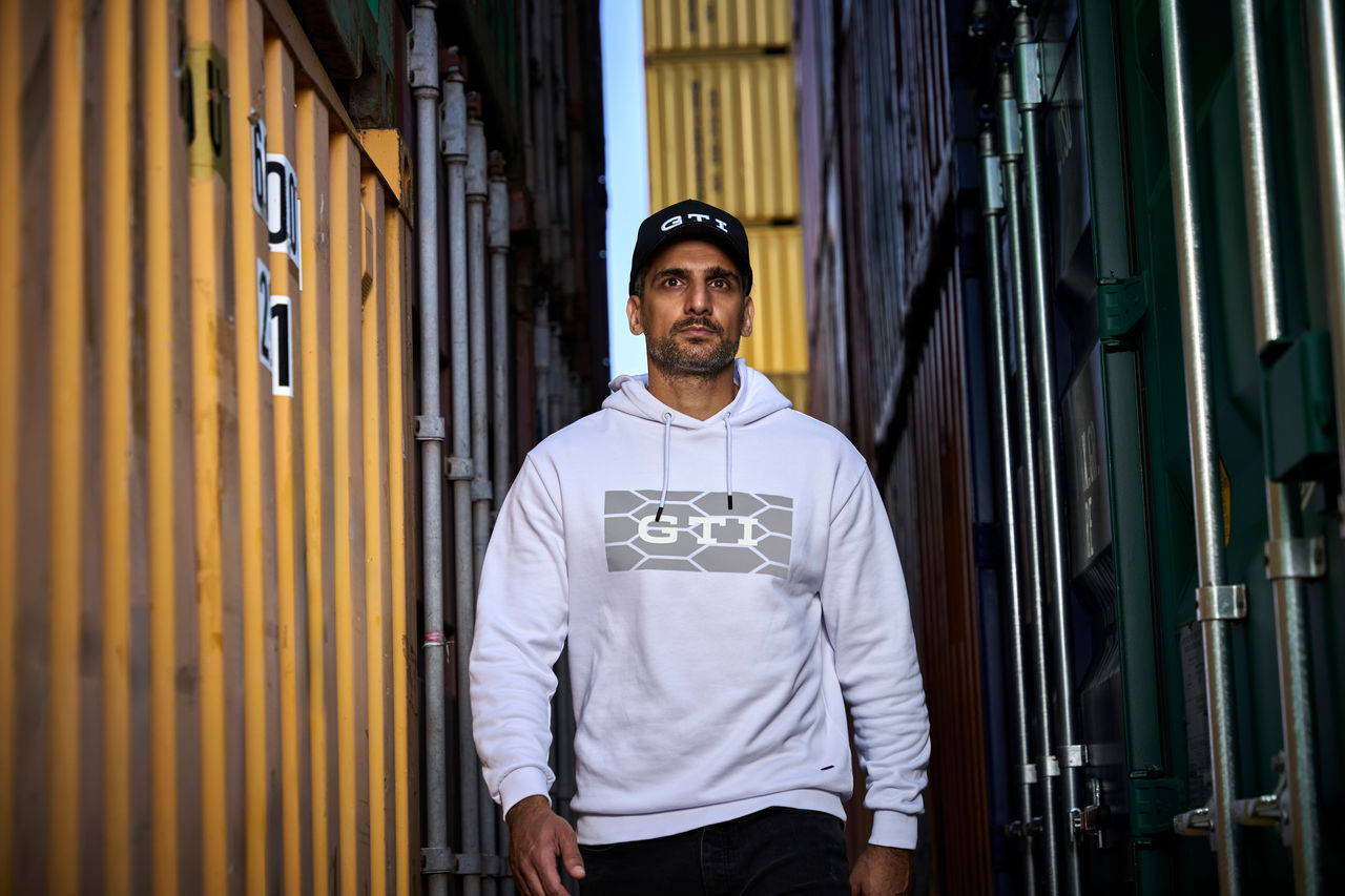 Hoodie "GTI", Unisex, Weiß, L