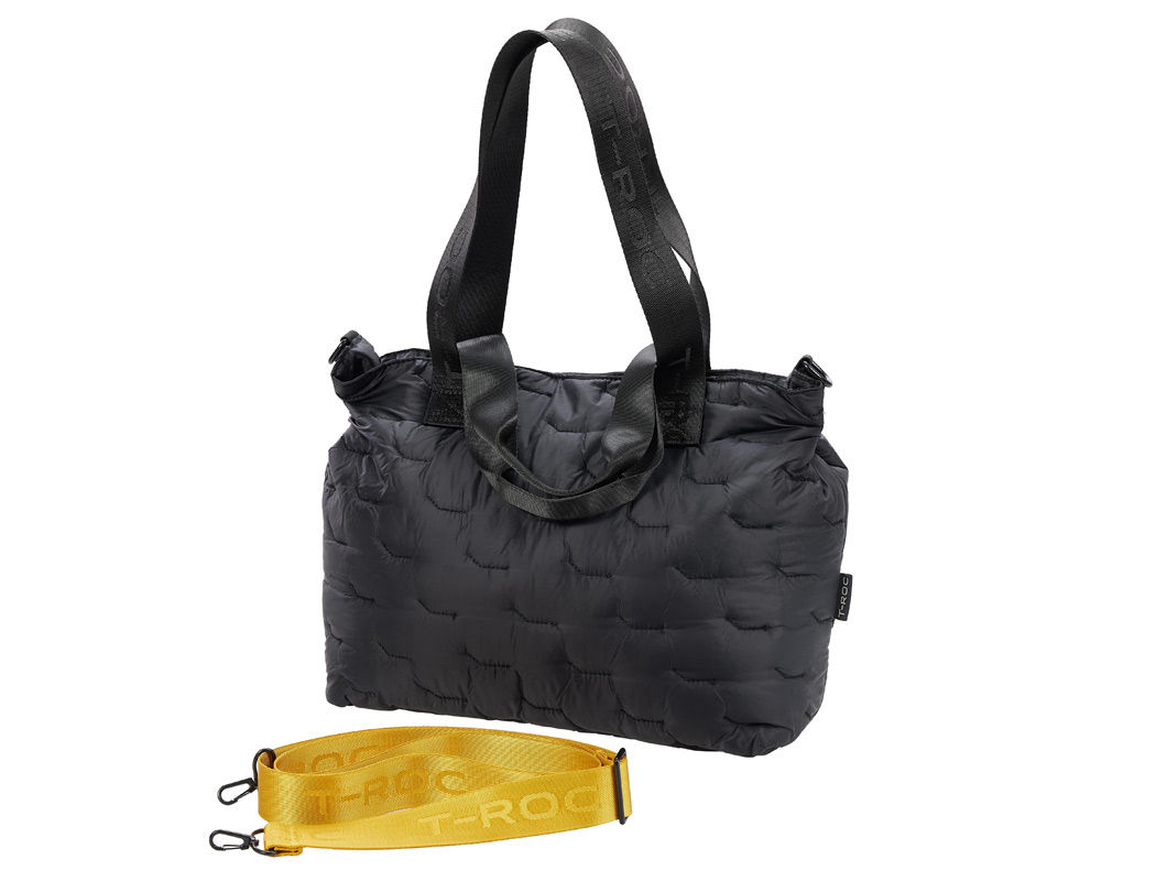 Pufferbag/Shopper "T-Roc", Schwarz