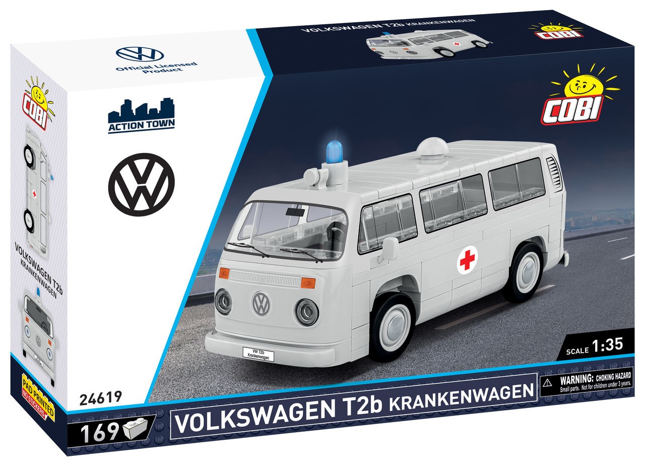 Volkswagen Bausatz 1:35, "T2 Krankenwagen"