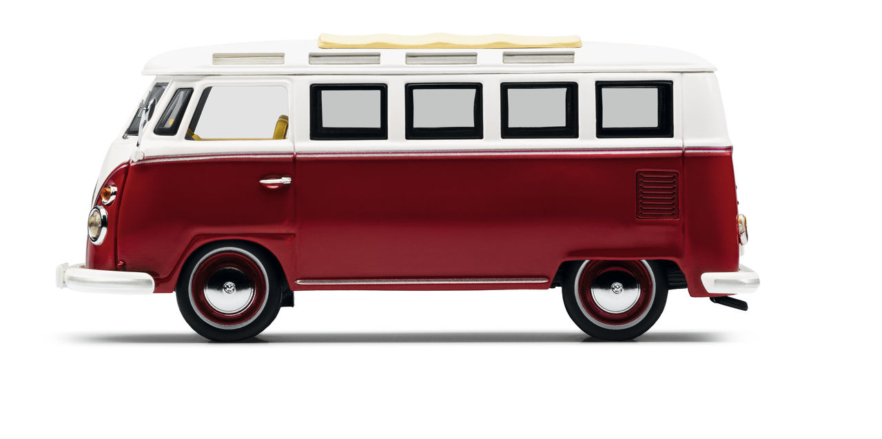 Modellauto "T1c Samba Bus", 1:43, Rot/Creme