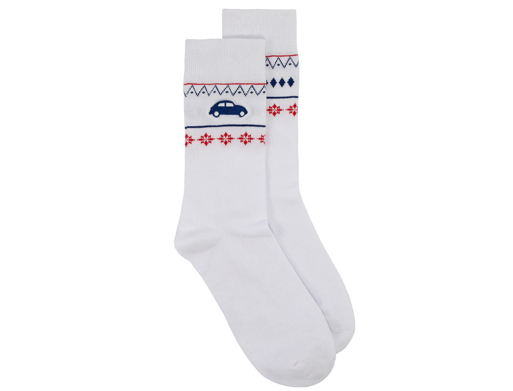 Socken, winterliches Design, 43-46