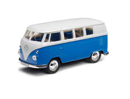 Spielzeugauto "T1", Blau/Weiß