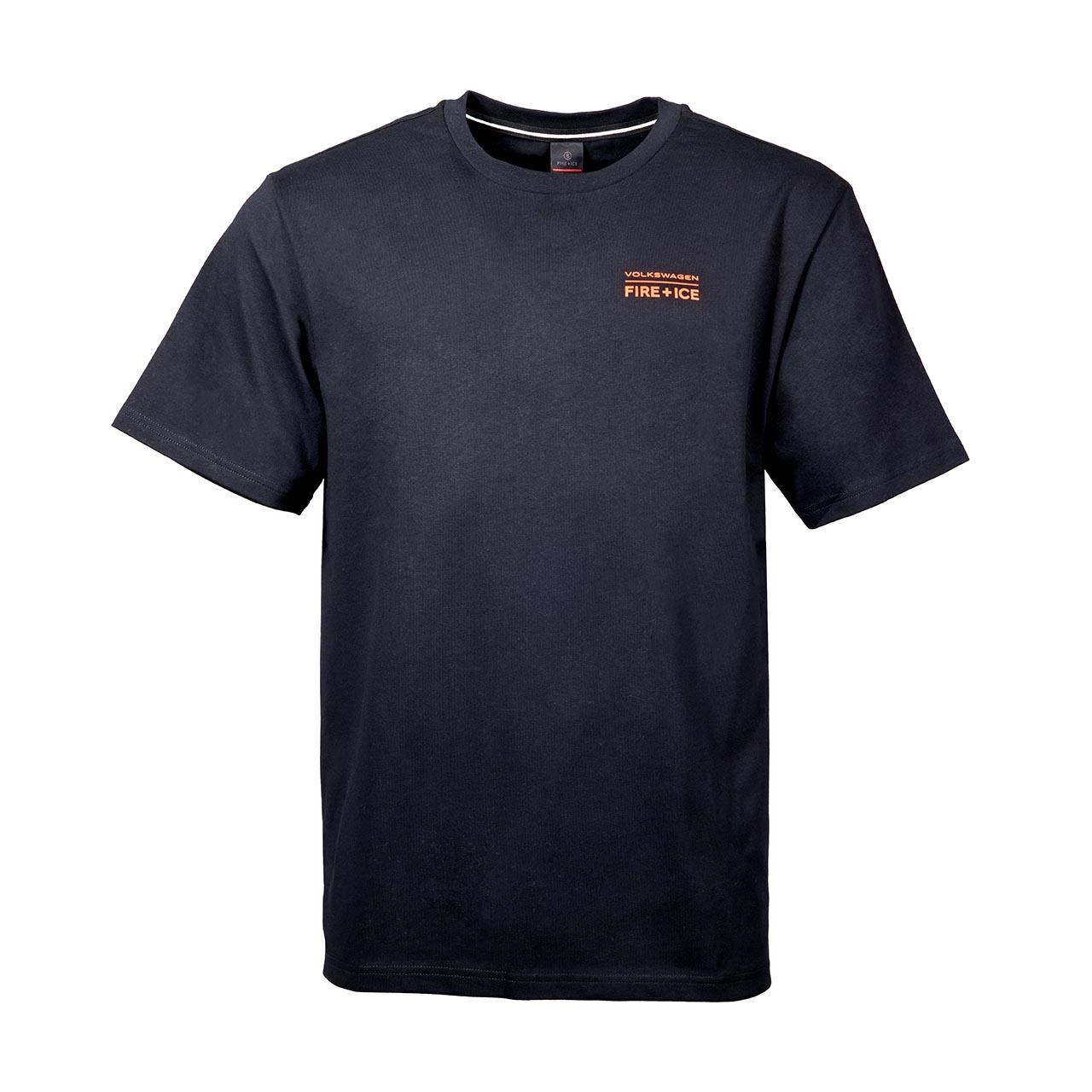 T-Shirt, Schwarz, Unisex, Fire+Ice