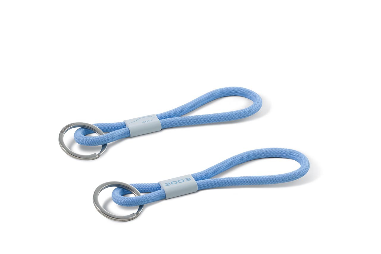 Schlüsselanhänger Hellblau, 2003, Golf Kollekt