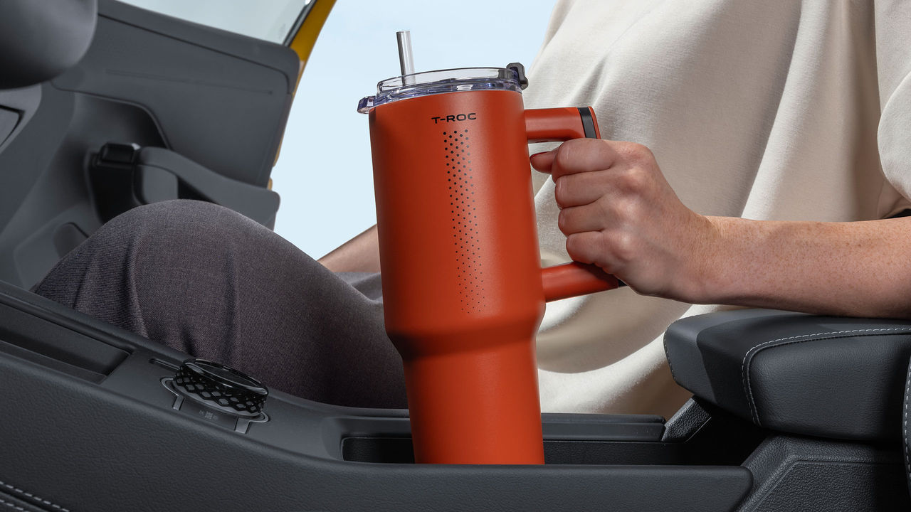 Trinkbecher "T-Roc", 0,9 l, Rot