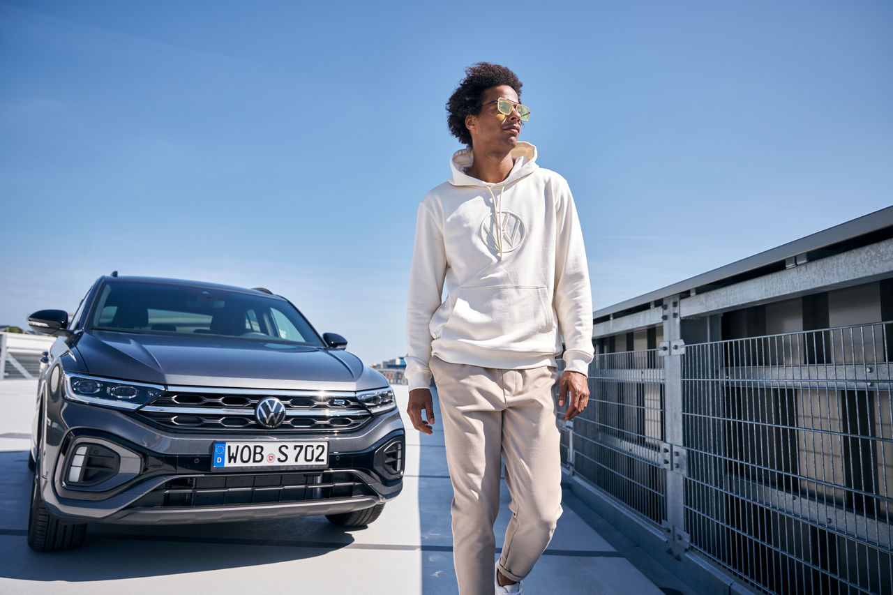 Hoodie "Volkswagen", Herren, Weiß, S