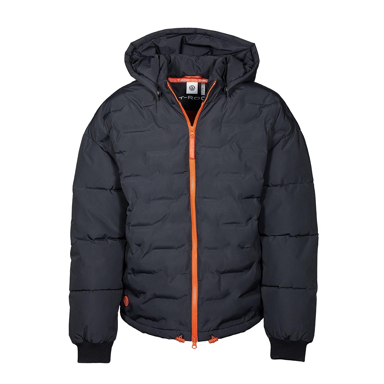 Jacke (wattiert) XS, Unisex, Schwarz