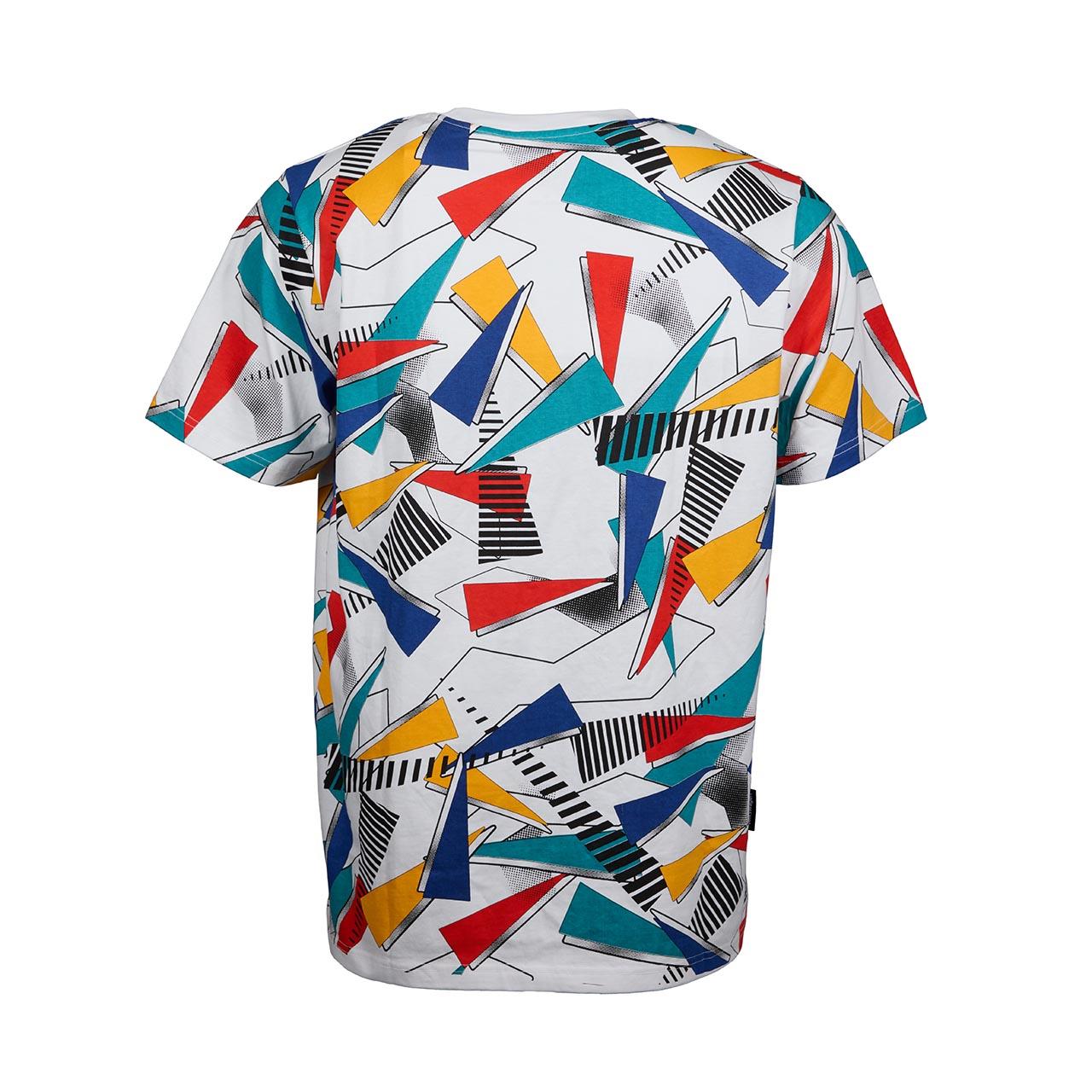 T-Shirt, S, weiss (Harlekin) Unisex