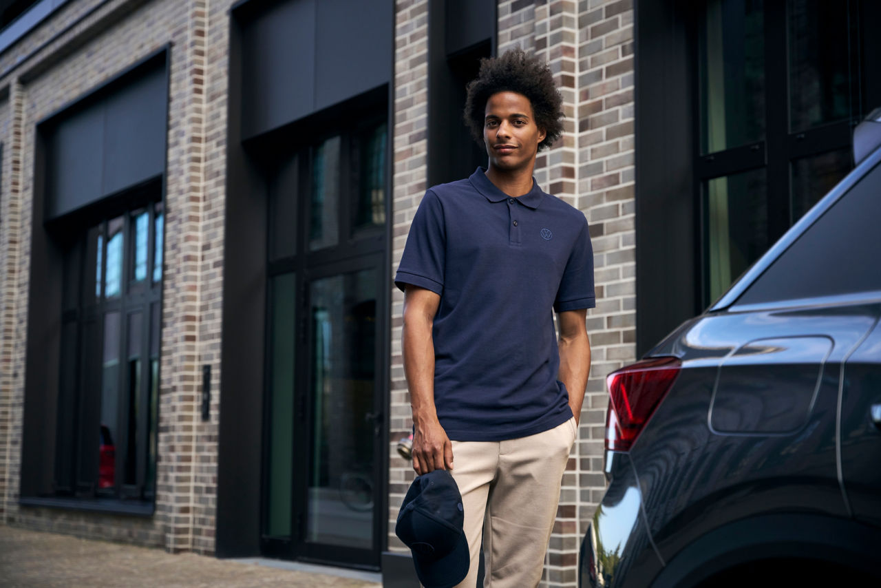 Polo-Shirt "Volkswagen", Herren, Dunkelblau