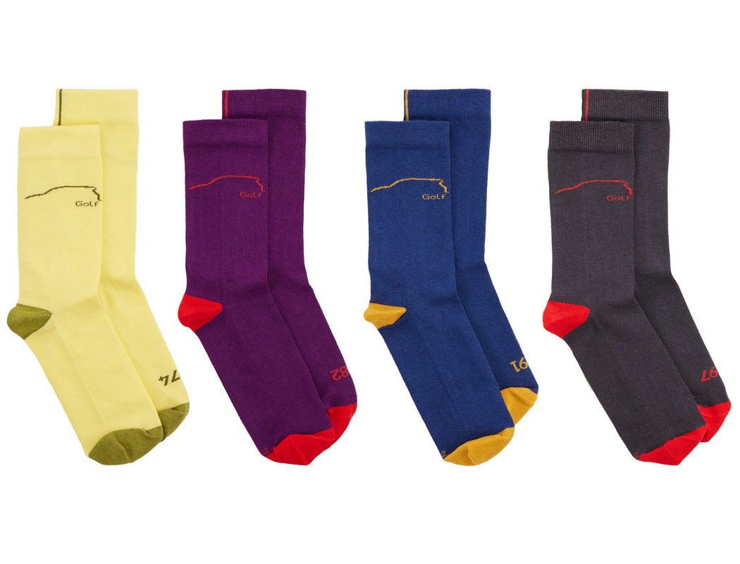 Socken "Golf", 1974-1997, 4 Paar