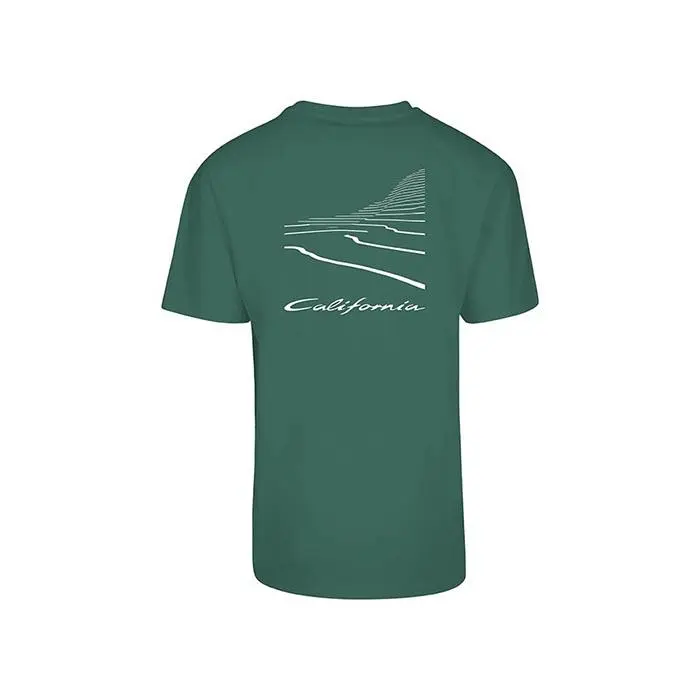 T-Shirt California rugged nature topo