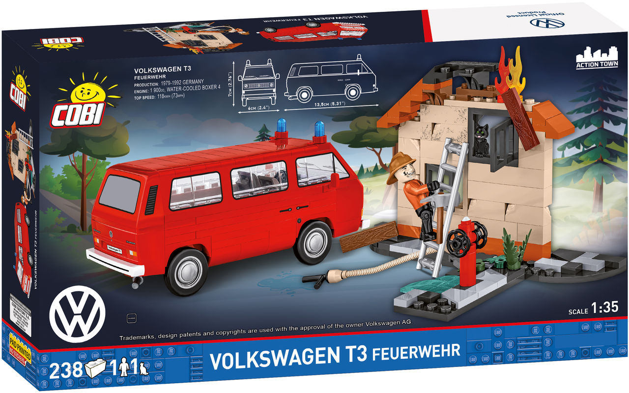 Bausatz "T3", Feuerwehr, 1:35
