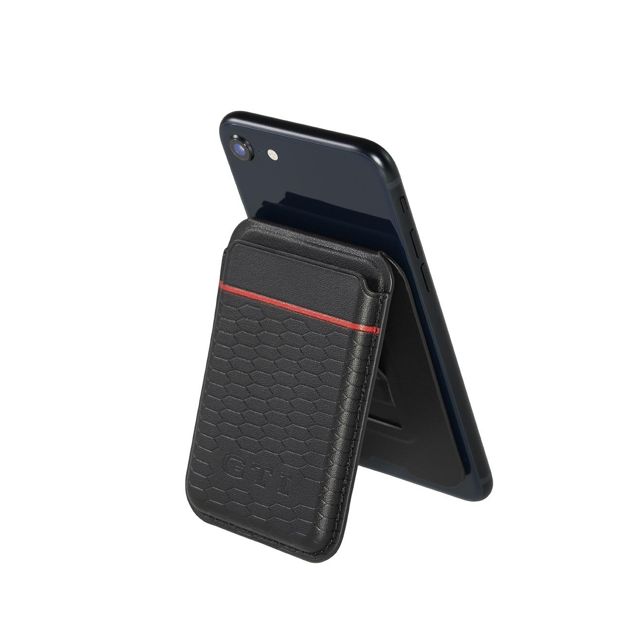 GTI Kartenhalter magnetisch haftend, Schwarz