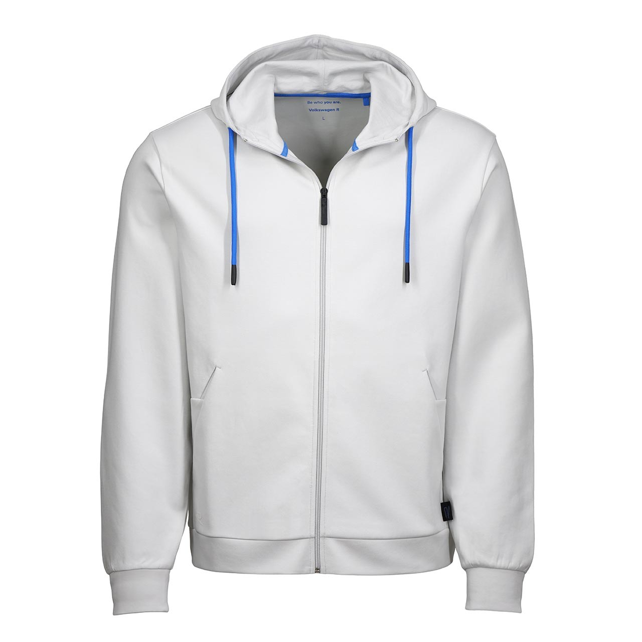 "R" Sweatjacke, Herren, Grau