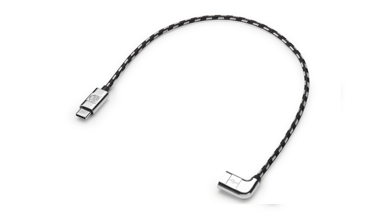 USB-Premiumkabel "USB-C auf USB-A", 30 cm