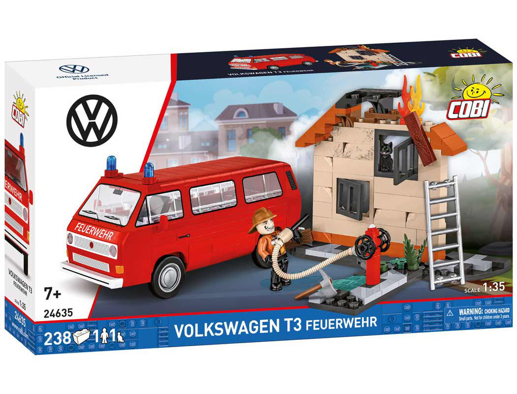 „Volkswagen T3 Feuerwehr“ Bausatz im Maßstab 1:35