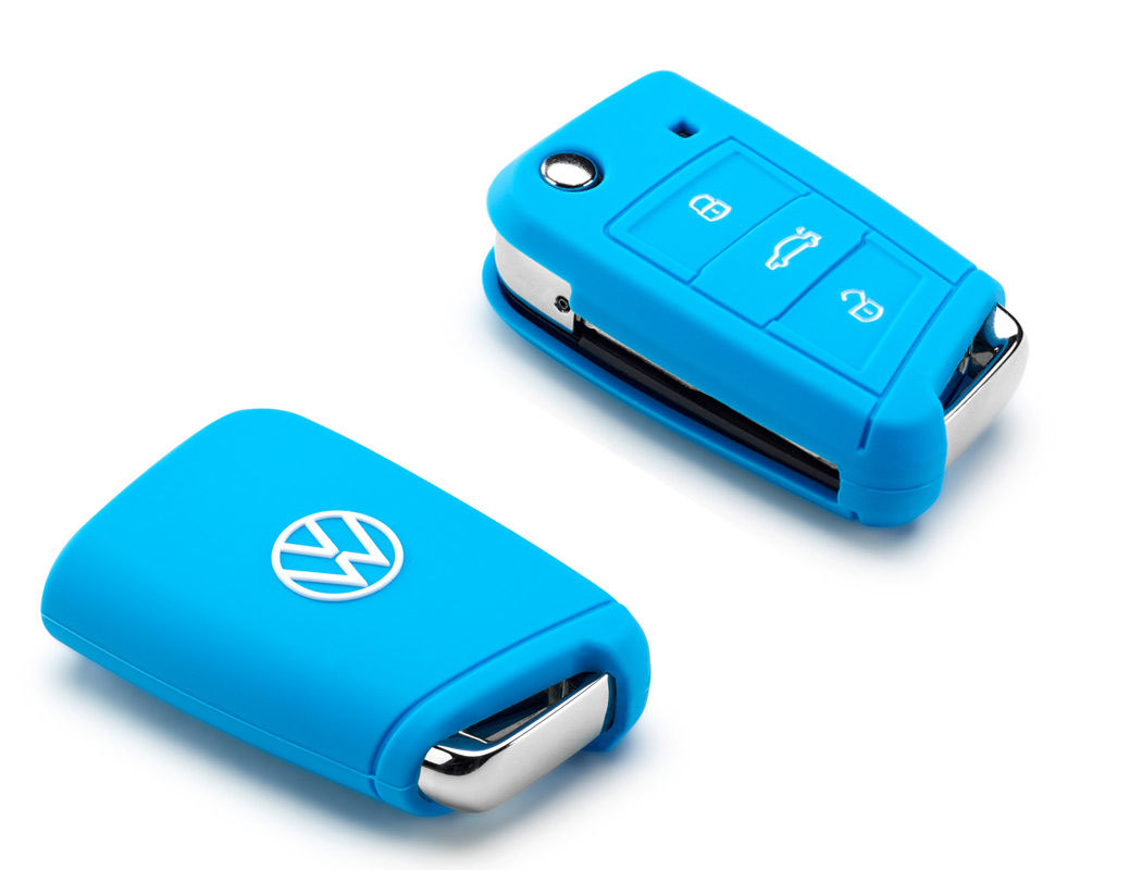 Schlüsselcover "Volkswagen", Hellblau