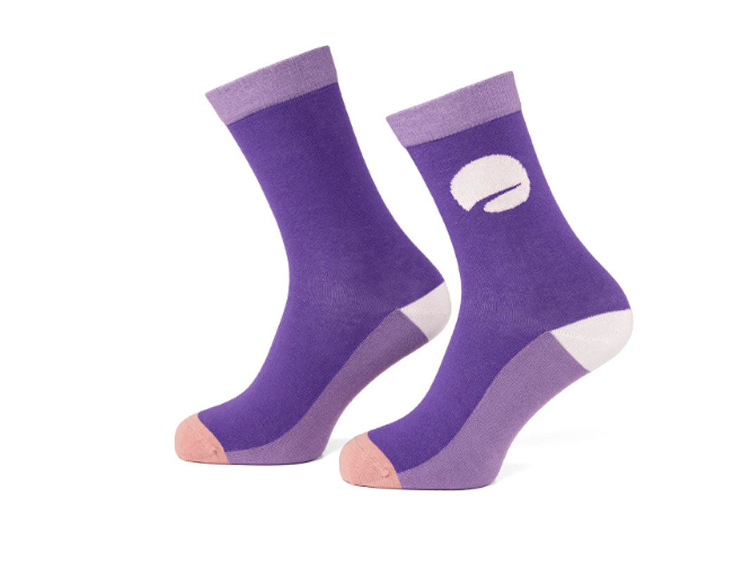 Socken "California", lila, 43-46