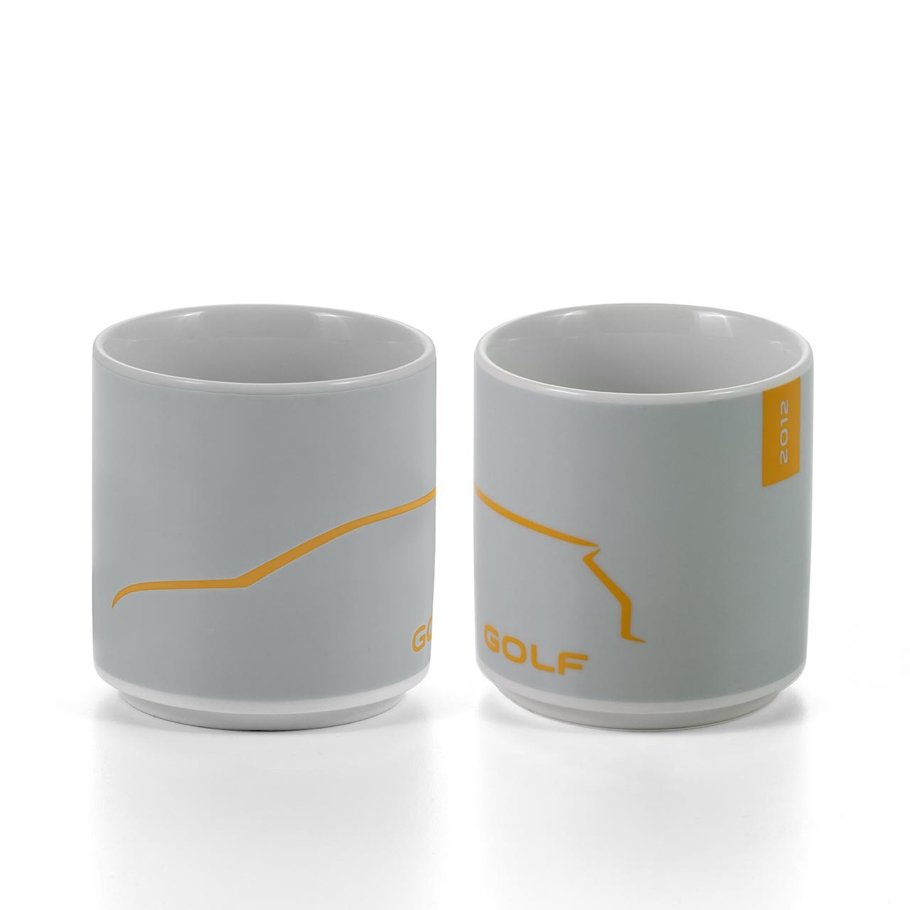 Tasse Hellgrau/Kurkuma, 2012, Golf Kollektion