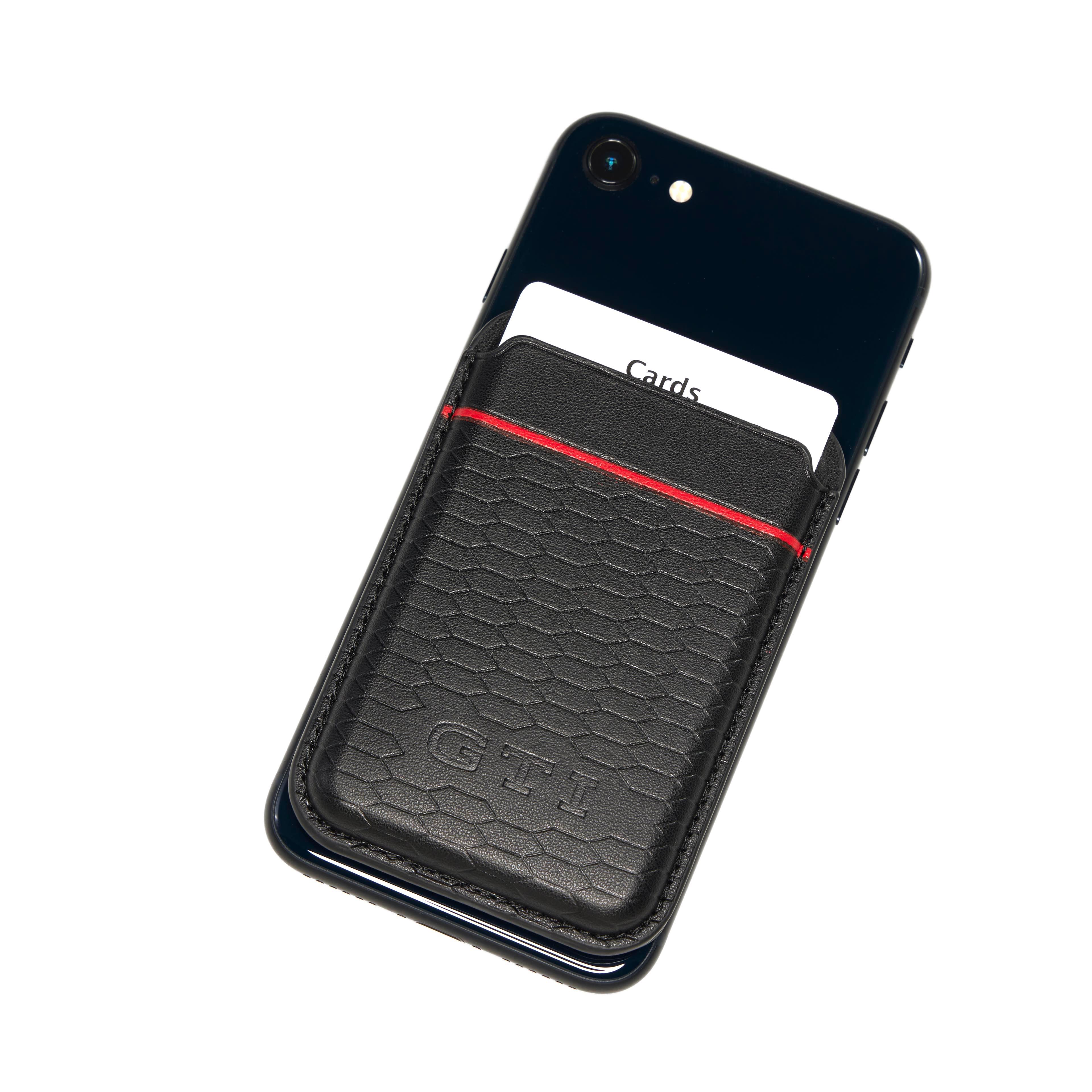 GTI Kartenhalter magnetisch haftend, Schwarz