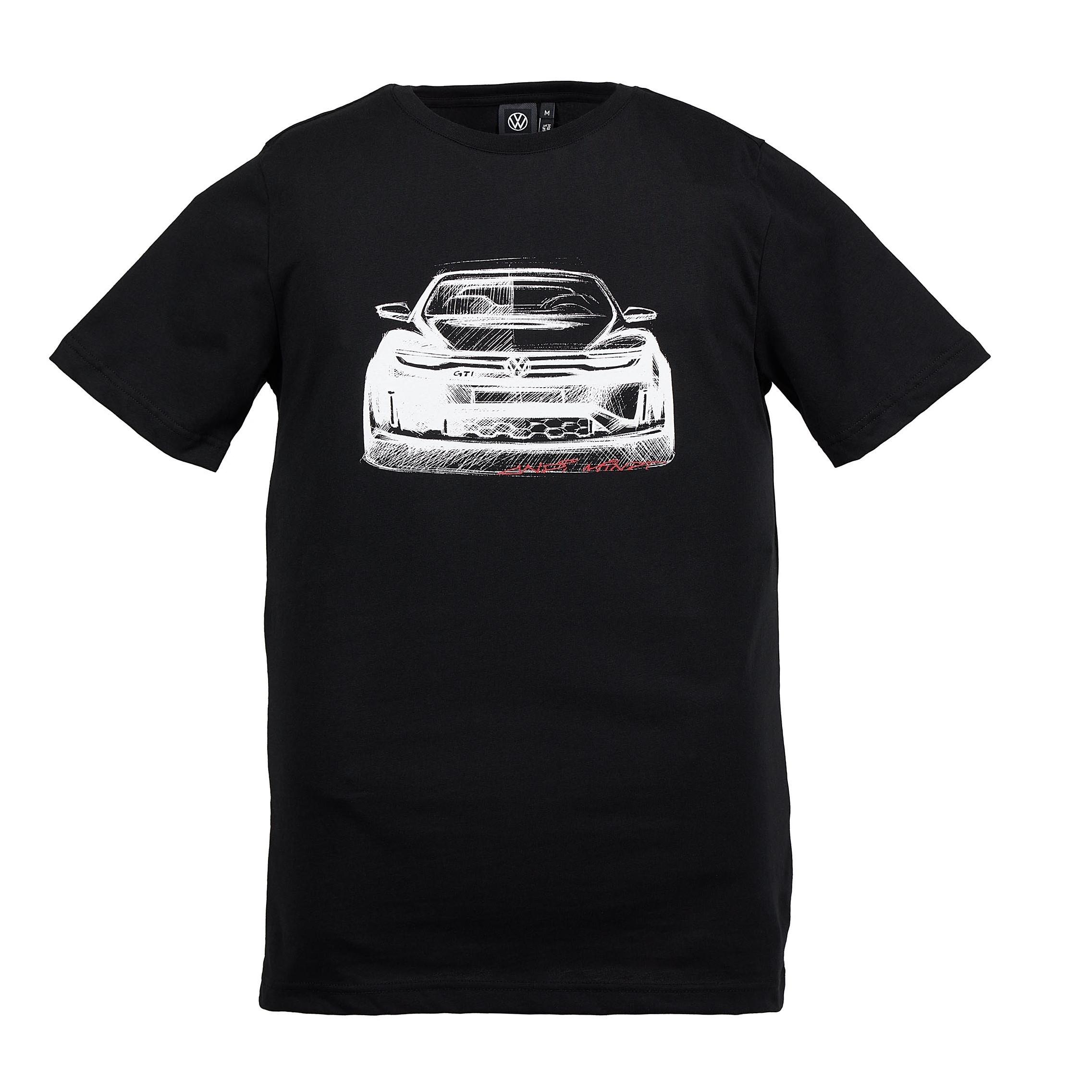 T-Shirt GTI "Golf 8 GTI" Unisex, Schwarz-42010194-Volkswagen Lifestyle Shop