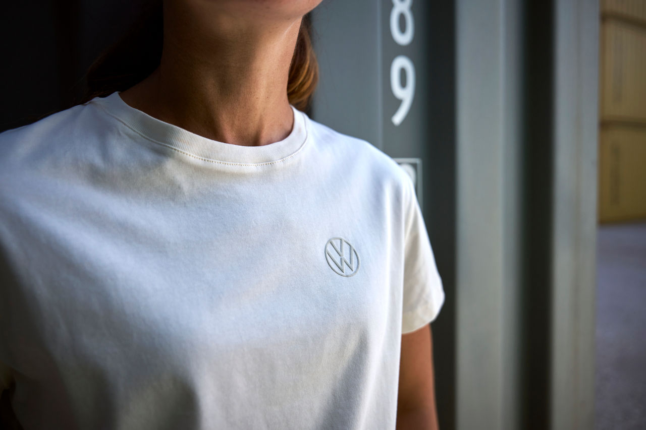 T-Shirt "Volkswagen", Classic, Damen, Weiß, M