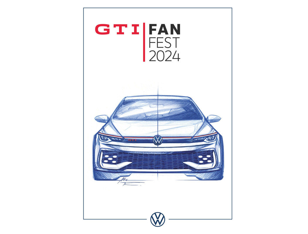 Poster GTI Fanfest. DIN A1 Format