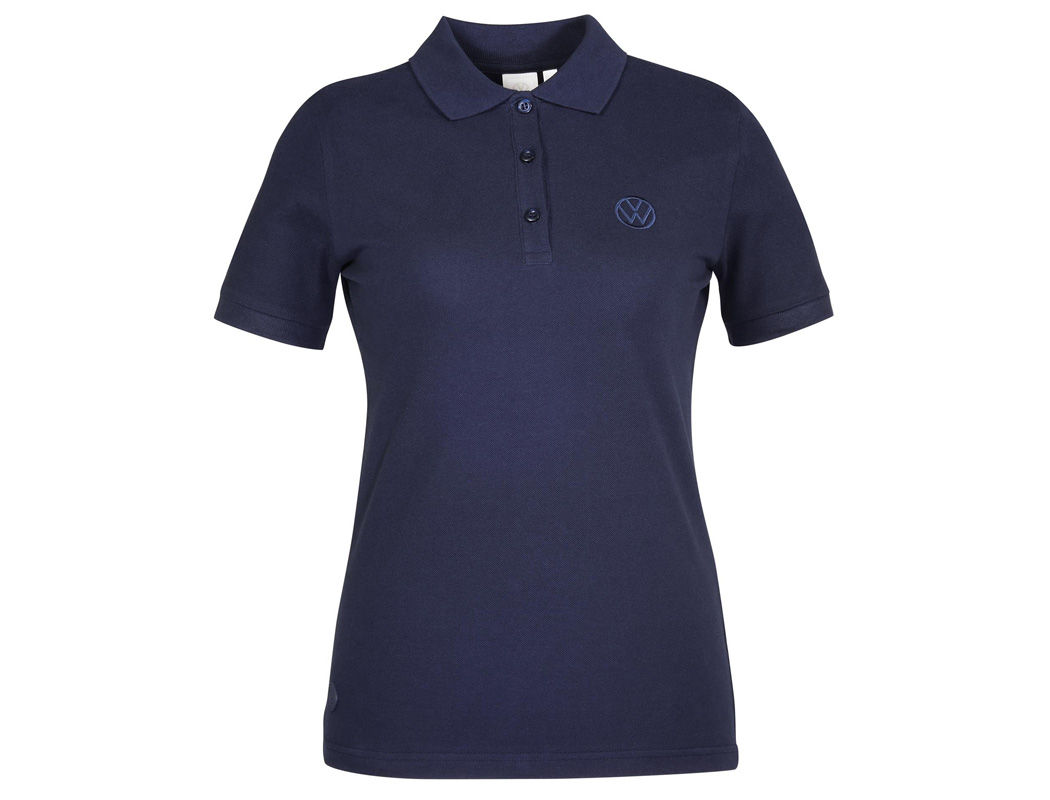 Polo-Shirt "Volkswagen", Damen, Dunkelblau