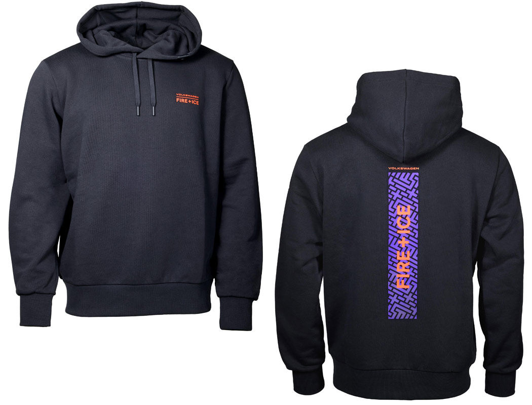 Hoodie "Fire + Ice", Unisex
