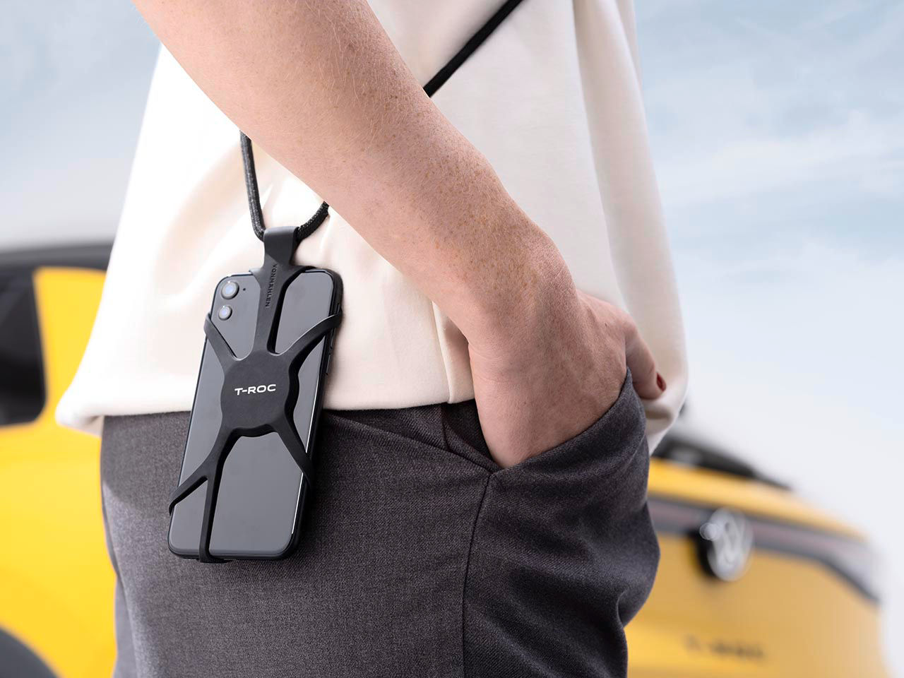 Smartphone-Kette "T-Roc", Schwarz