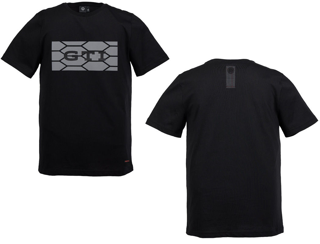 T-Shirt "GTI", Unisex, Schwarz