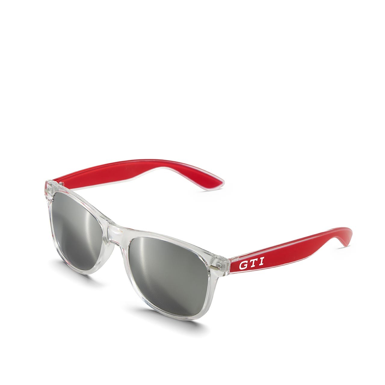 Sonnenbrille GTI, verspiegelt, Transparent/Rot