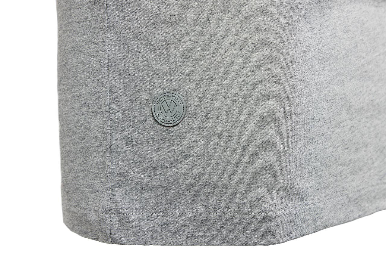 T-Shirt "Volkswagen", Classic, Damen, Grau Melange, XL