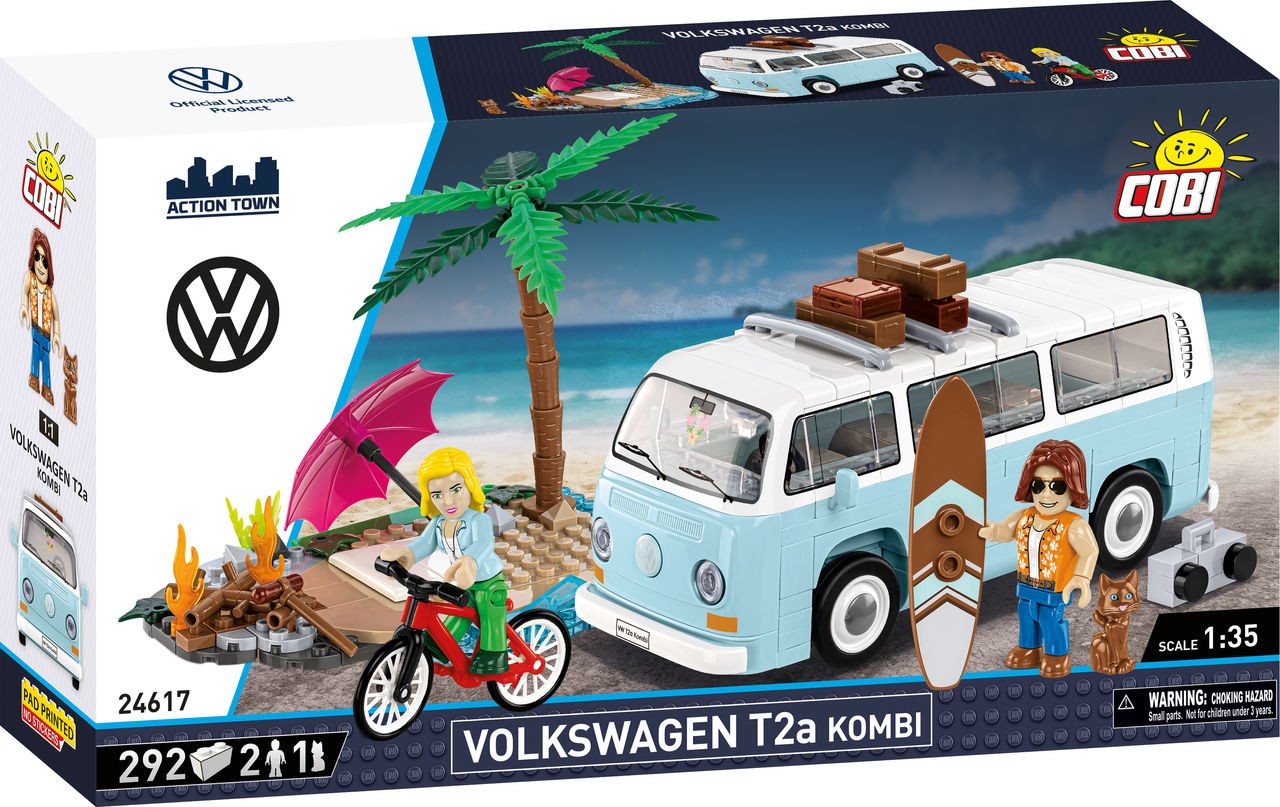 Volkswagen Bausatz 1:35, "T2b Strand Set"
