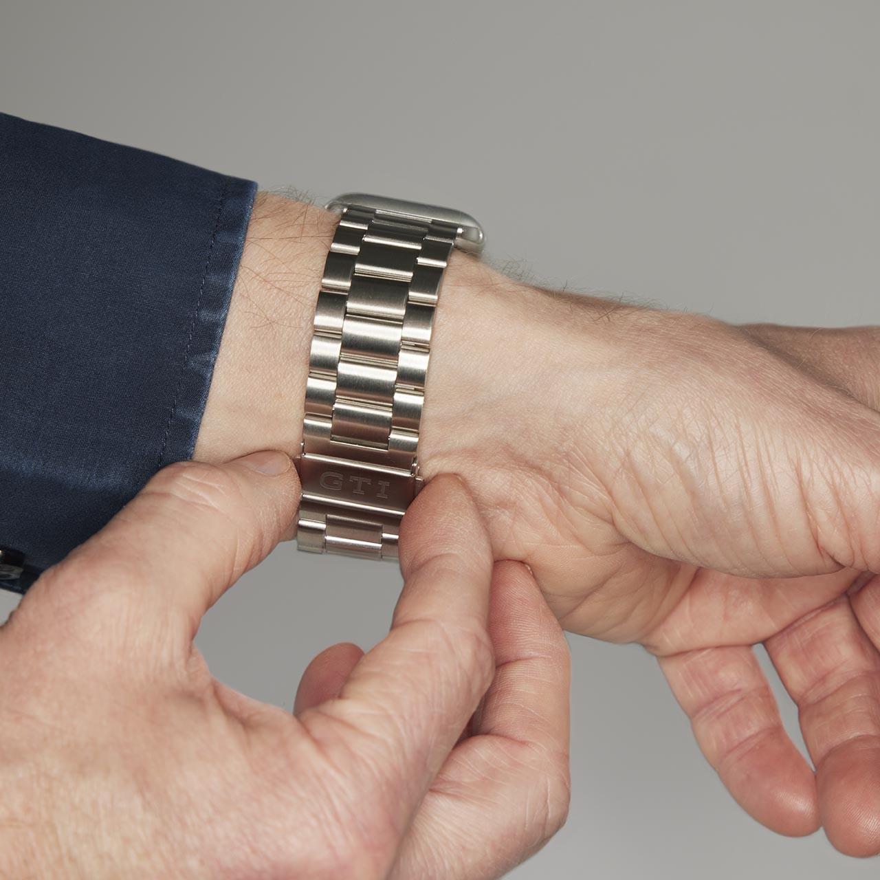 Armband für Apple Watch® GTI, silber