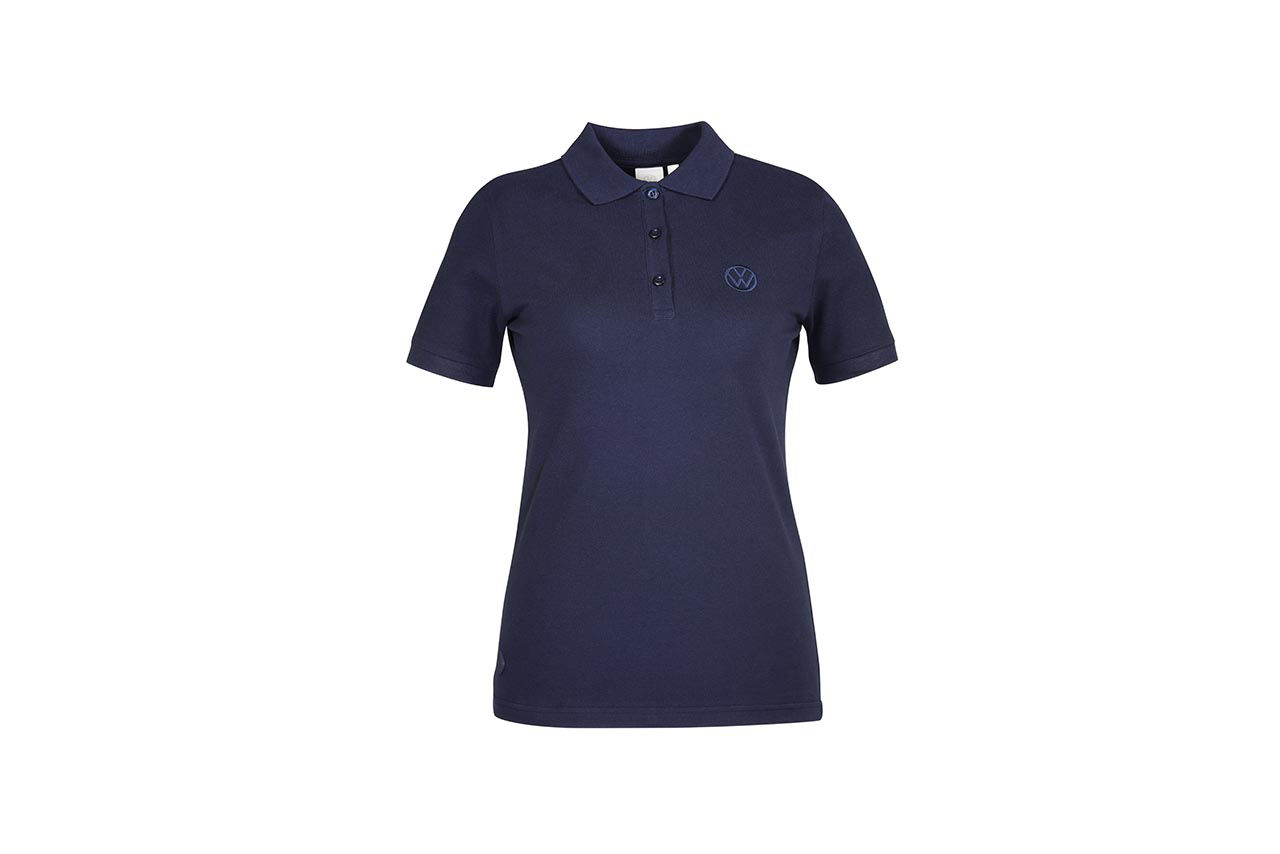 Polo-Shirt "Volkswagen", Damen, Dunkelblau