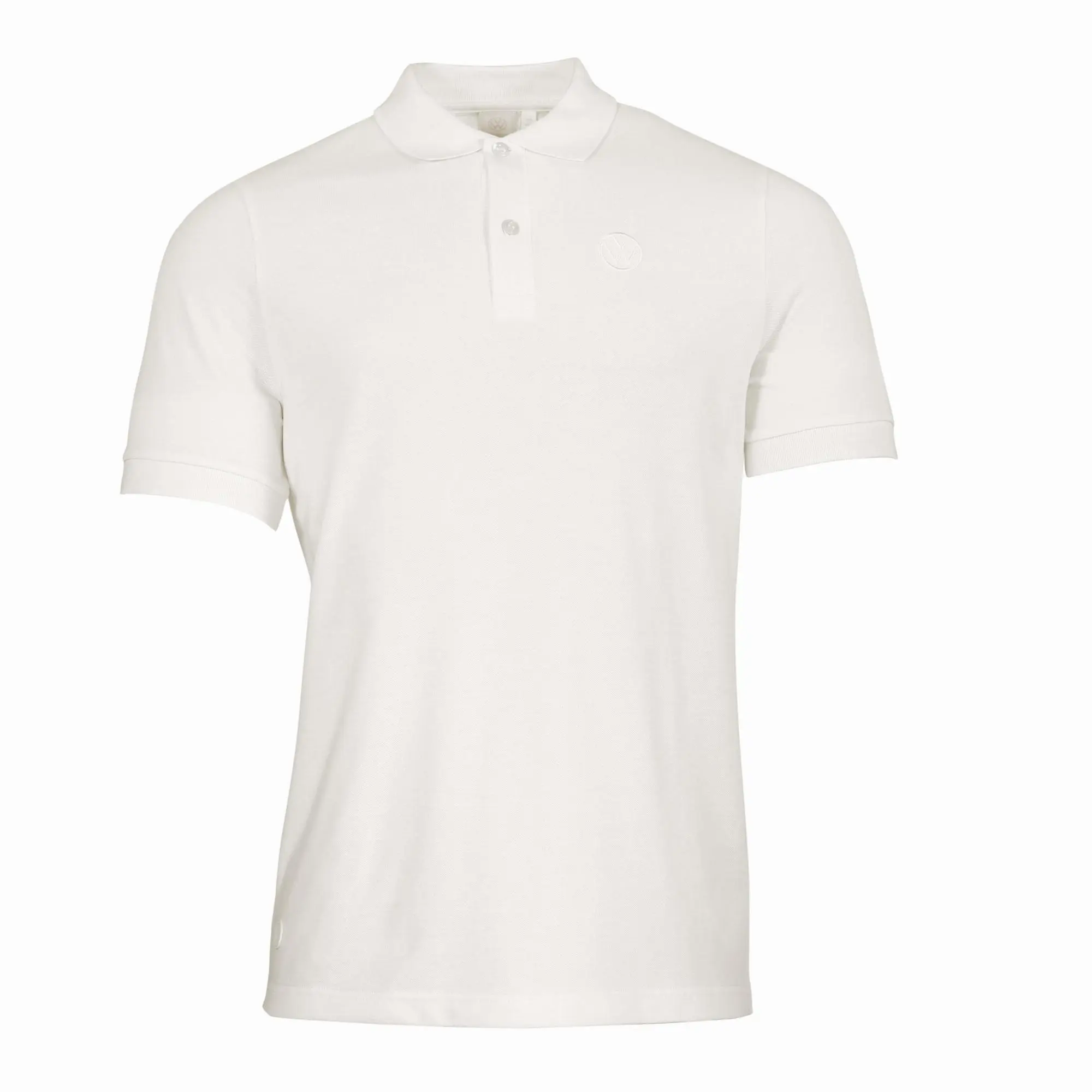Polo-Shirt mit VW Logo für Herren, Off-White