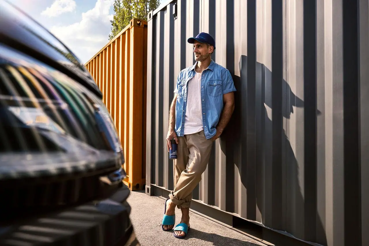 Badesandalen California elegant urban