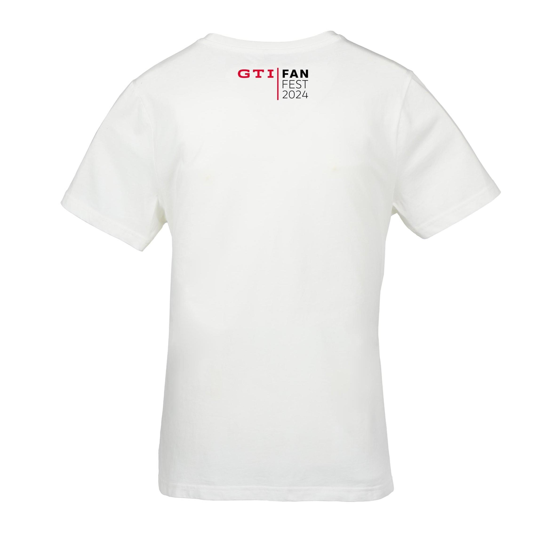 T-Shirt GTI "Golf 1 GTI" Unisex, Weiß-42010188-Volkswagen Lifestyle Shop