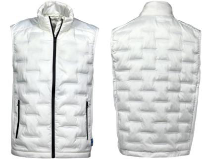 Weste ID. Unisex, Weiß