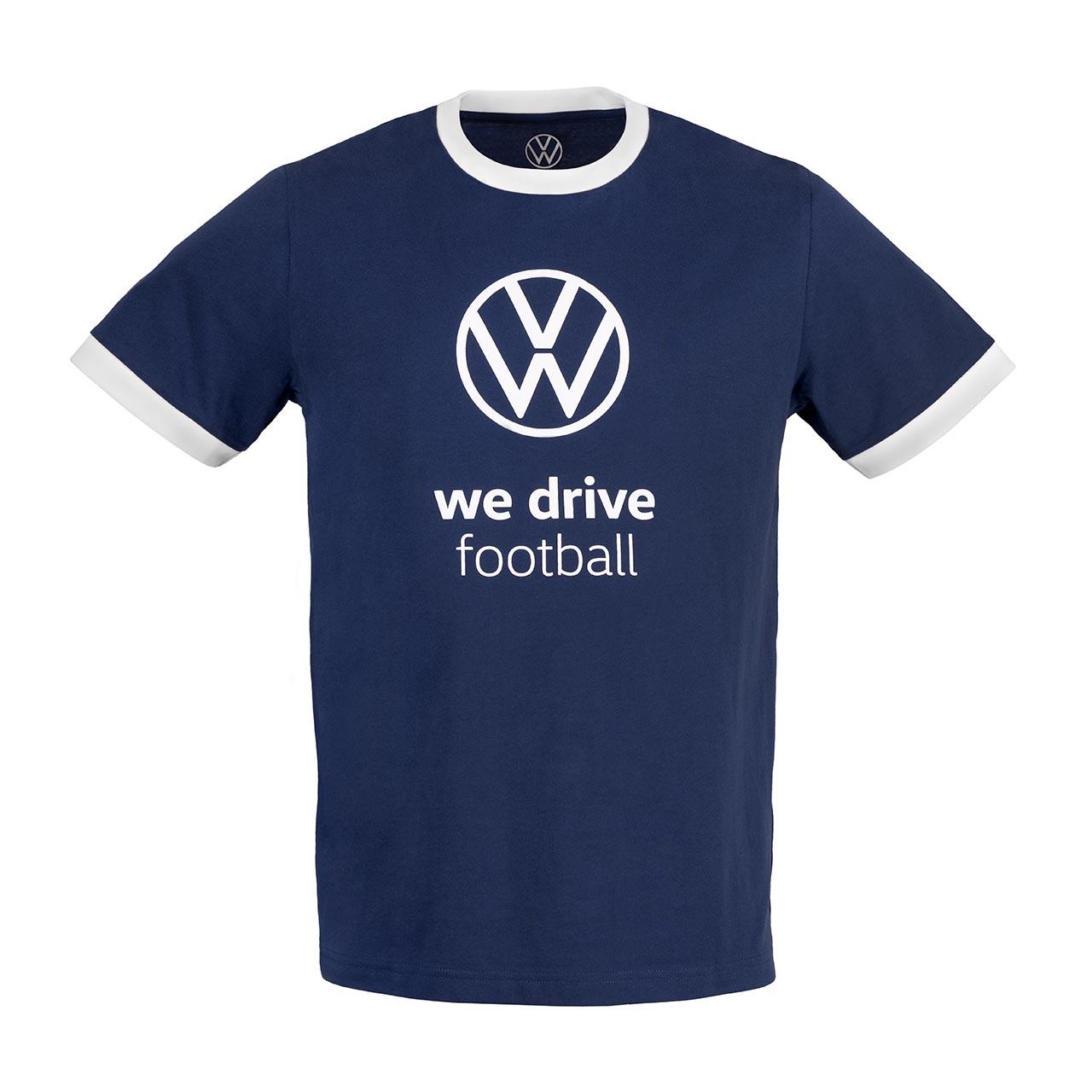 Fußball T-Shirt, Dunkelblau
