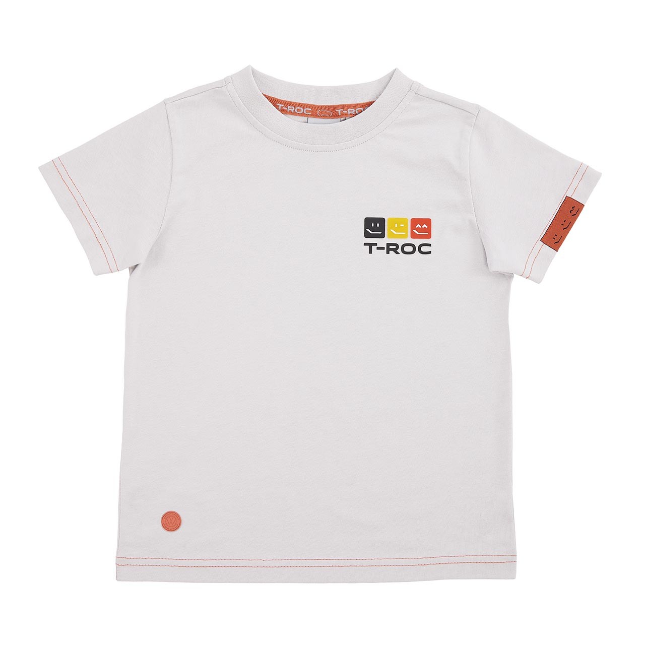T-Roc T-Shirt, Kinder, Grau