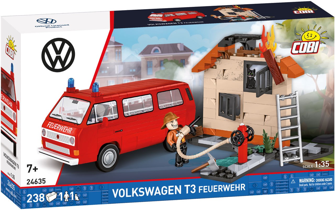 Volkswagen Bausatz 1:35, "T3 Feuerwehr"