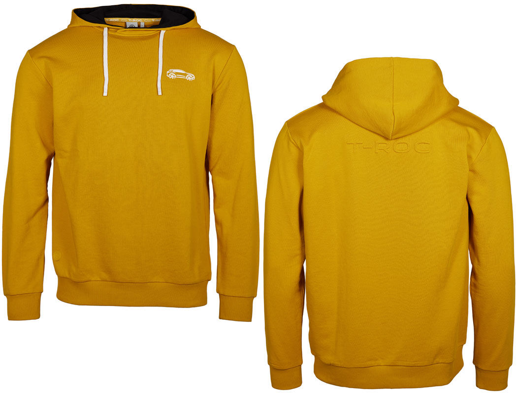 Kapuzenpullover "T-Roc", Unisex, Gelb, XXL