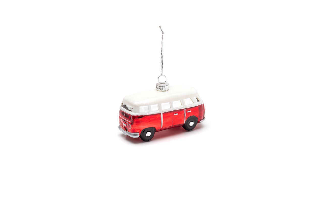 Weihnachtsbaumanhänger "T1", Glas