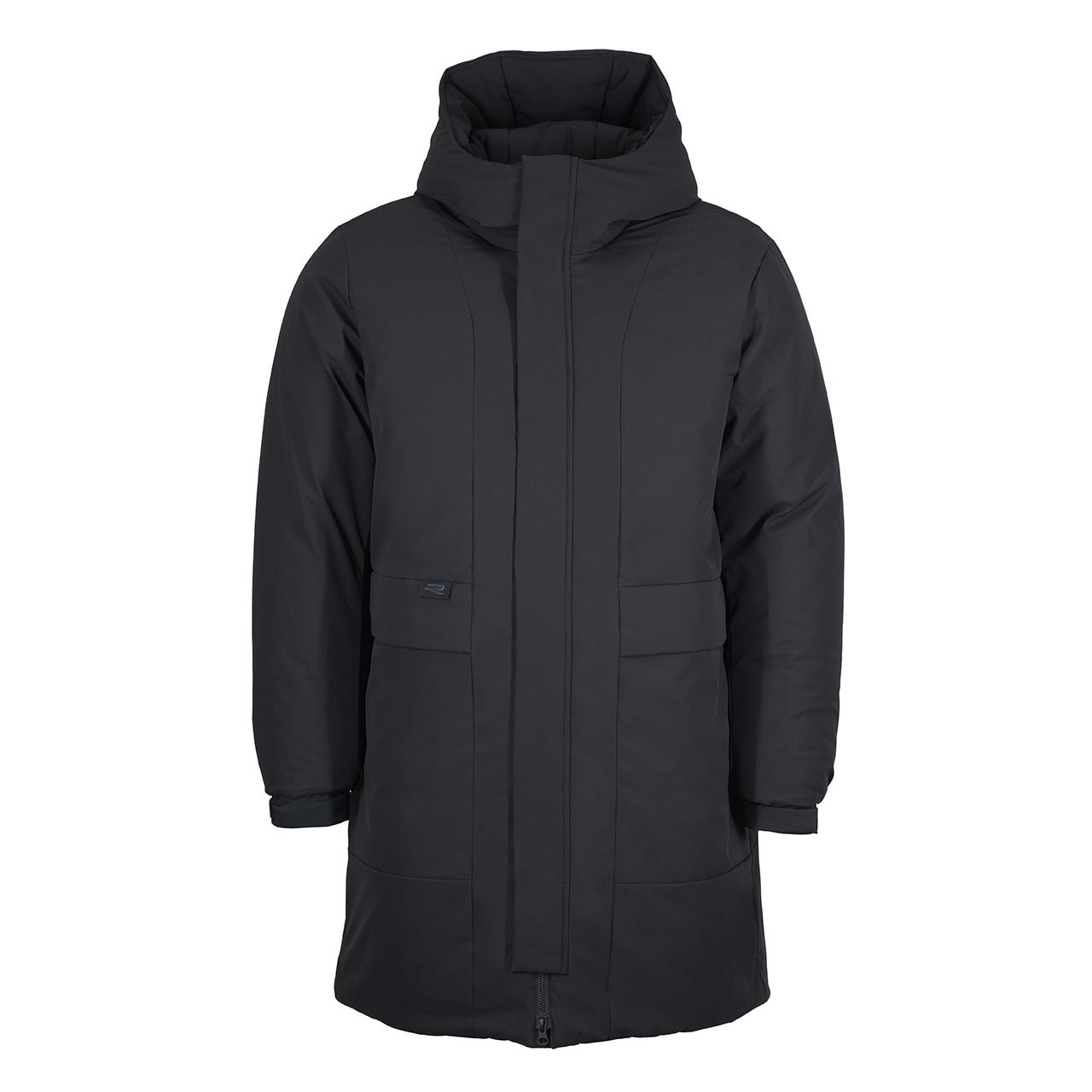 "R" Parka, Schwarz