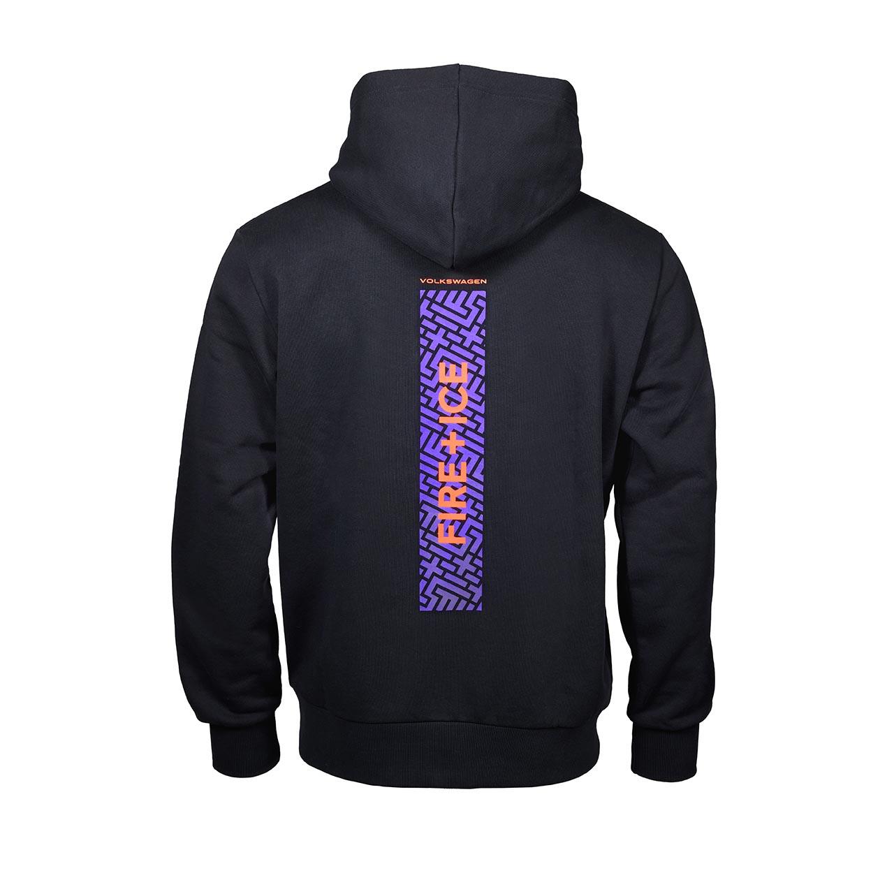 Kapuzen-Sweatshirt XL,schwarz, Unisex,"Fire + Ice"