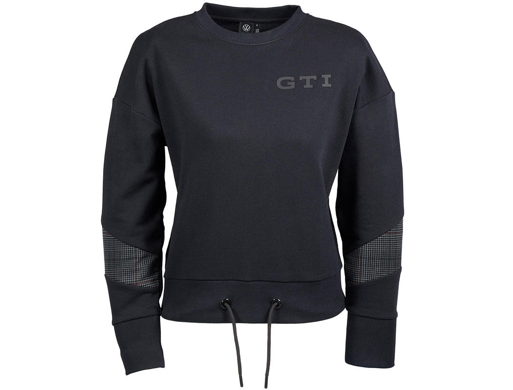Sweatshirt GTI für Damen, Schwarz